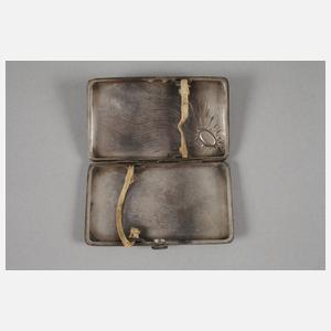 Silber Zigarettenetui für Damen