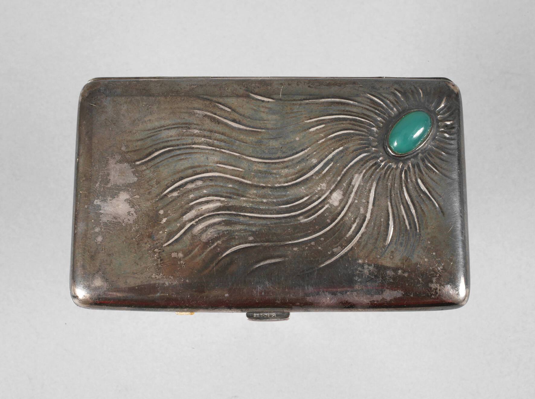 Silber Zigarettenetui für Damen