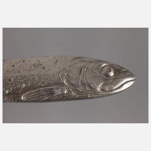 Fischbesteck für sechs Personen