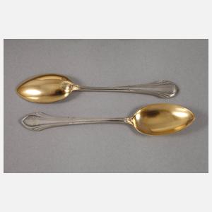 Friedrich Adler 18 Mokkalöffel im Etui