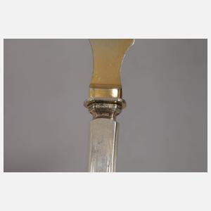 Vier Vorlegeteile Silber Franz Bahner