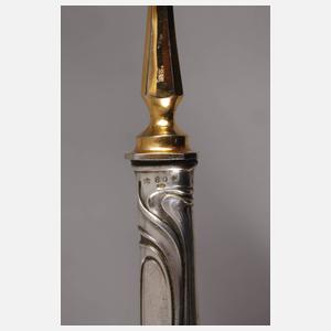 Außergewöhnliches Silber-Vorlegebesteck