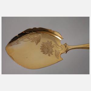 Außergewöhnliches Silber-Vorlegebesteck