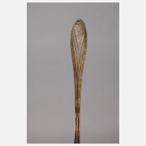 Hans Christiansen zwei Vorlegeteile Silber