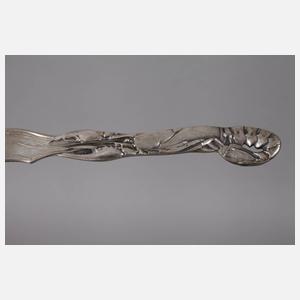 Fischbesteck Jugendstil