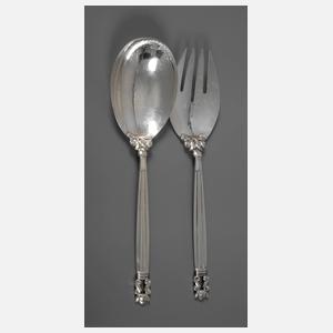 Georg Jensen Vorlegebesteck "König"