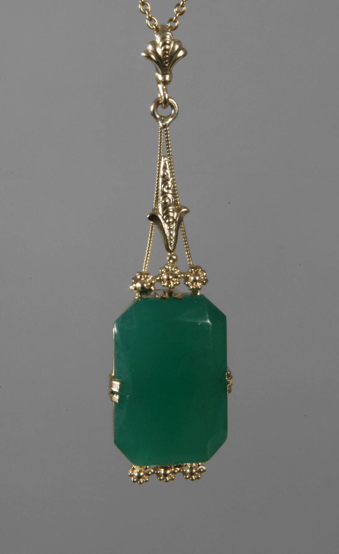 Anhänger mit Chrysopras