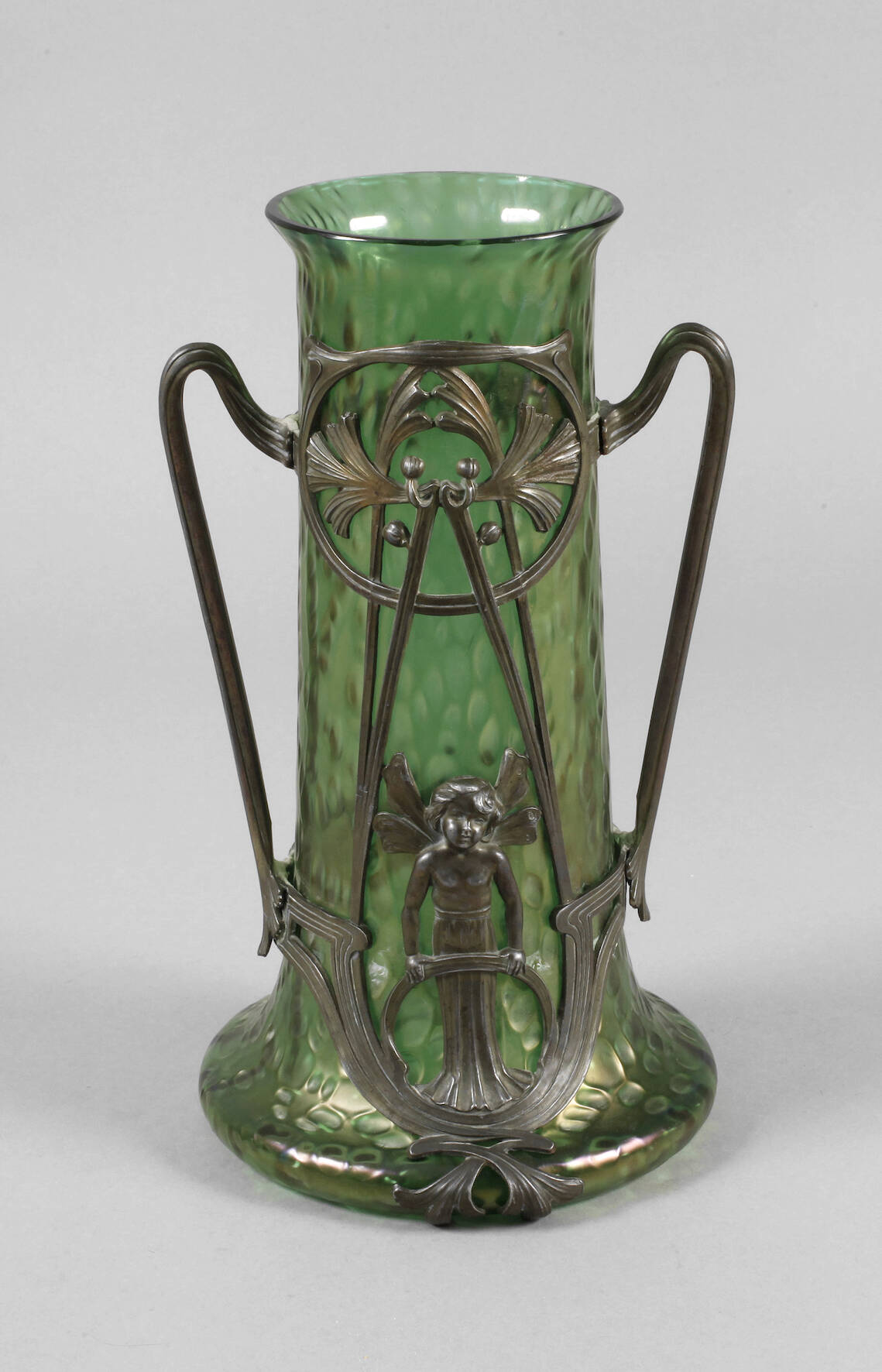 Loetz Wwe. montierte Vase Creta Diaspora