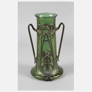 Loetz Wwe. montierte Vase Creta Diaspora