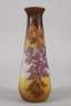 Émile Gallé Vase Blauregendekor