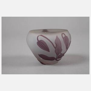 Émile Gallé Ätzglasvase