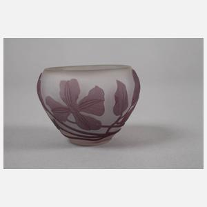 Émile Gallé Ätzglasvase