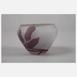 Émile Gallé Ätzglasvase