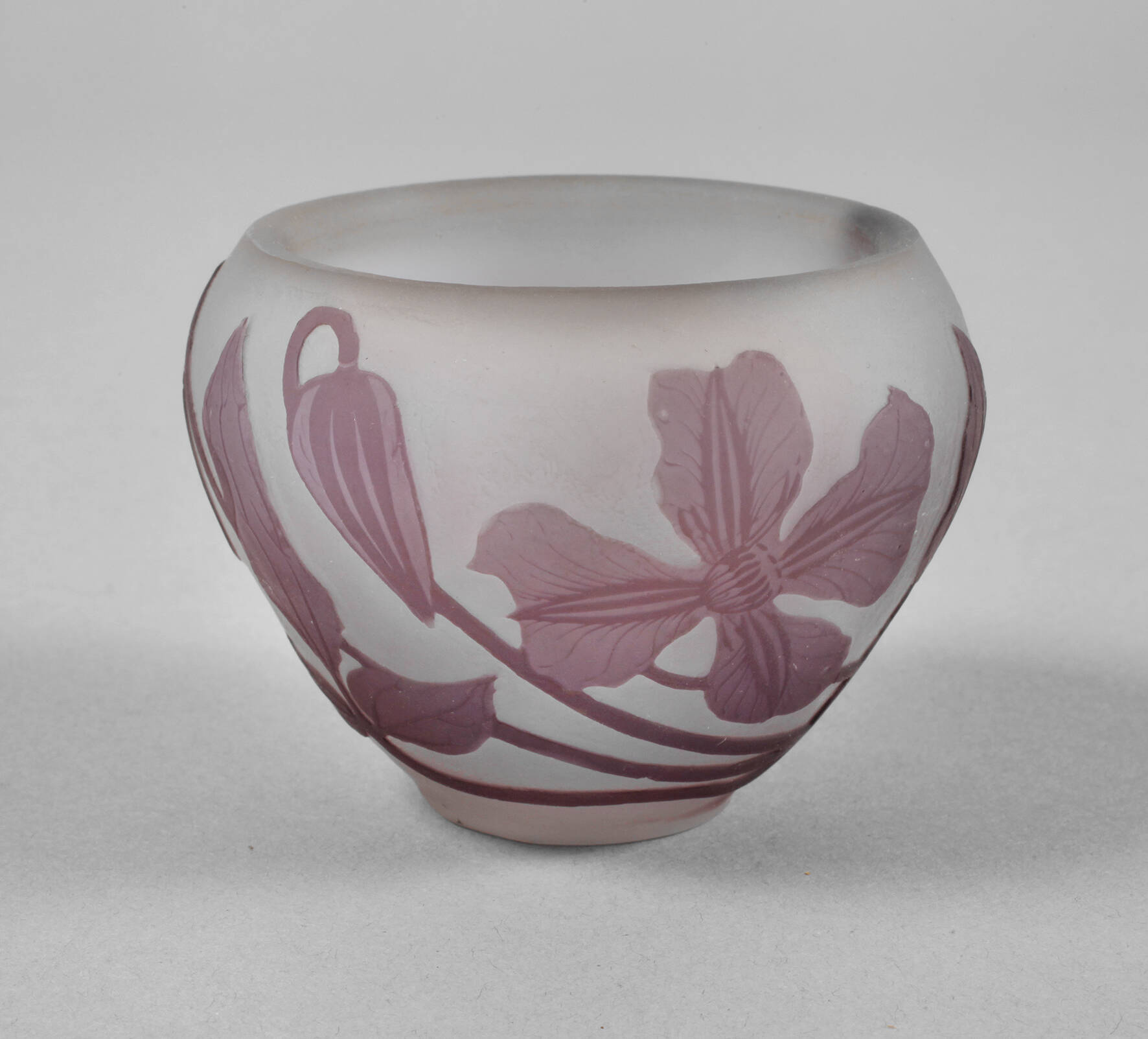 Émile Gallé Ätzglasvase