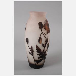 Arsalle Vase Mohnblumendekor