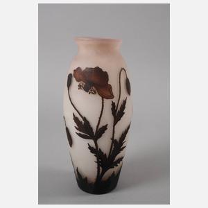 Arsalle Vase Mohnblumendekor