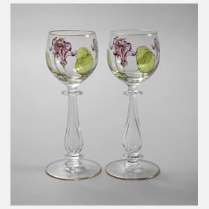 Paar Weinrömer Jugendstil