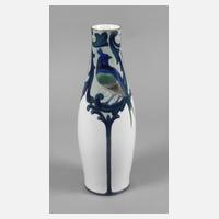Fraureuth Balustervase mit Vogelmotiv111