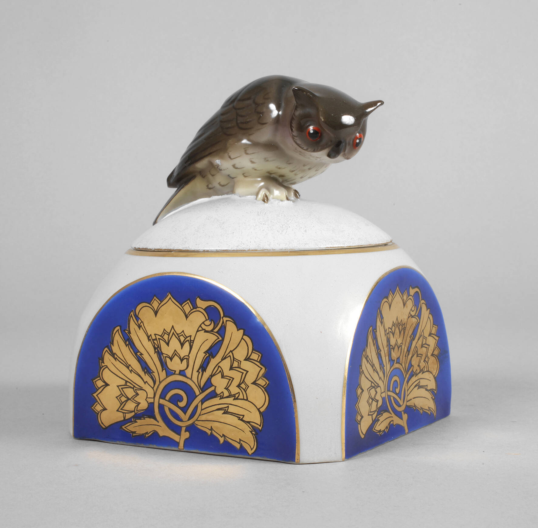 Fraureuth "Dose mit Eule"