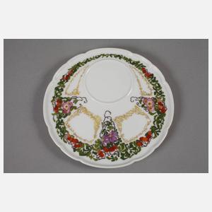 KPM Berlin Teetasse mit Floraldekor