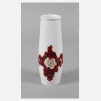 Meissen Jugendstilvase mit Kupferfarbe111