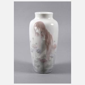 Rörstrand Vase mit figürlichem Reliefdekor