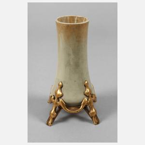 Vase mit Bronzemontierung