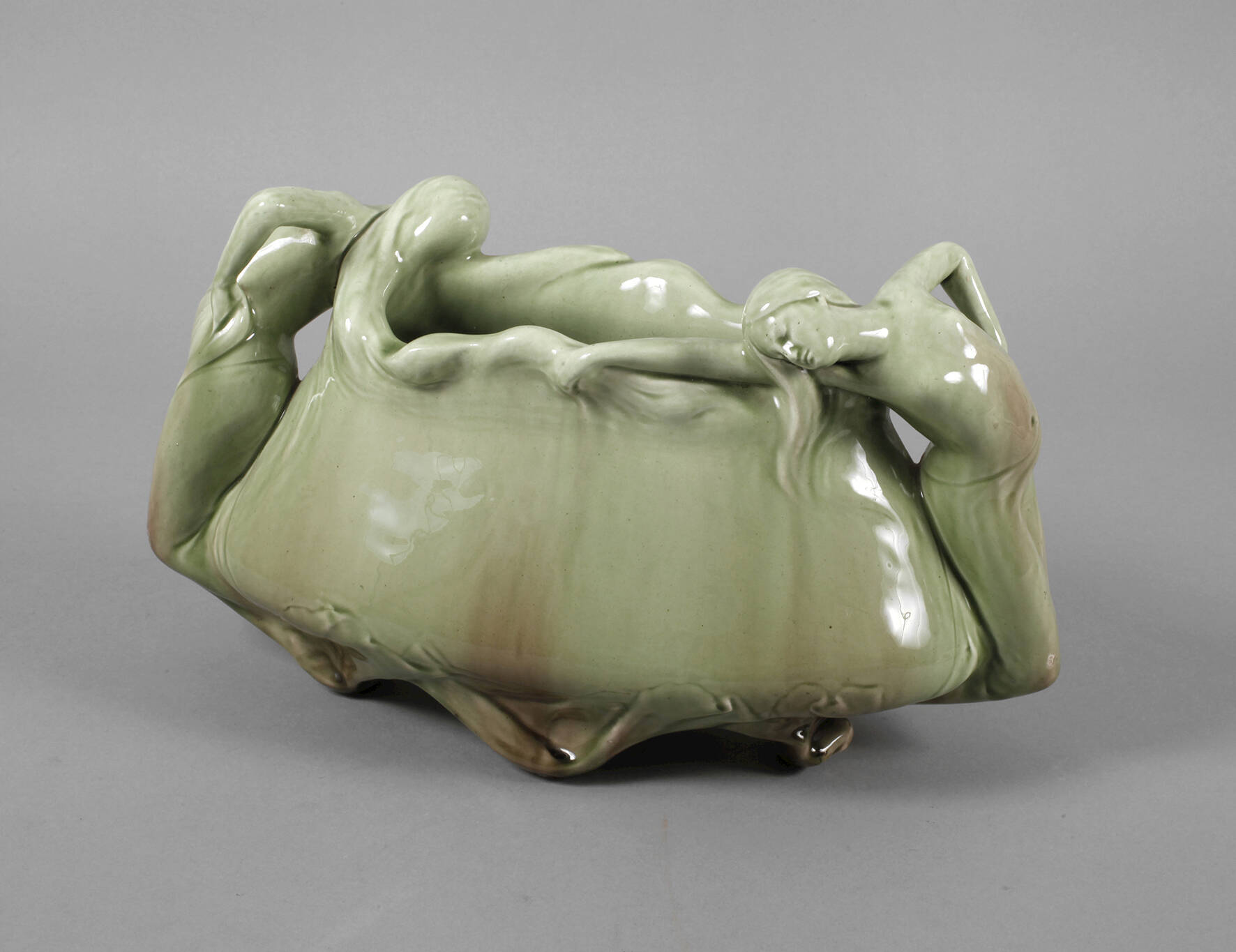 Frankreich figürliche Jardiniere