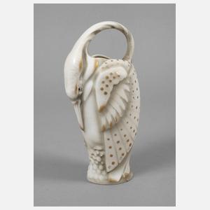 Vase Kranich