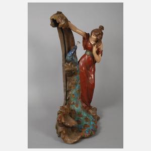 Figürlicher Salonspiegel Allegorie der Schönheit