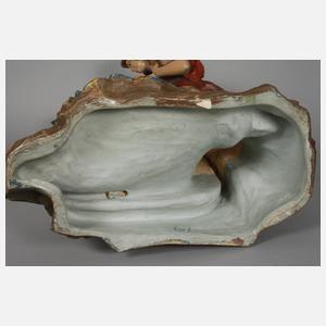 Figürlicher Salonspiegel Allegorie der Schönheit