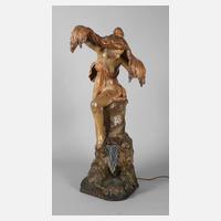 Figürliche Salonlampe "Die Jugend"111