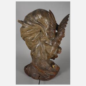 Figürlicher Salonlampe