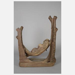 Figürlicher Salonspiegel