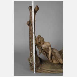 Figürlicher Salonspiegel