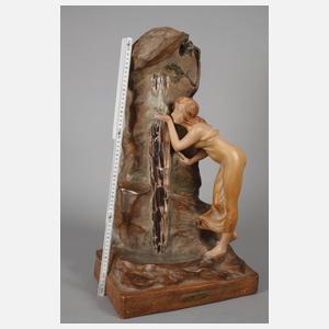 Figürlicher Salonlampe "Die Quelle"