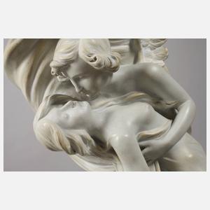 Große figürliche Vase