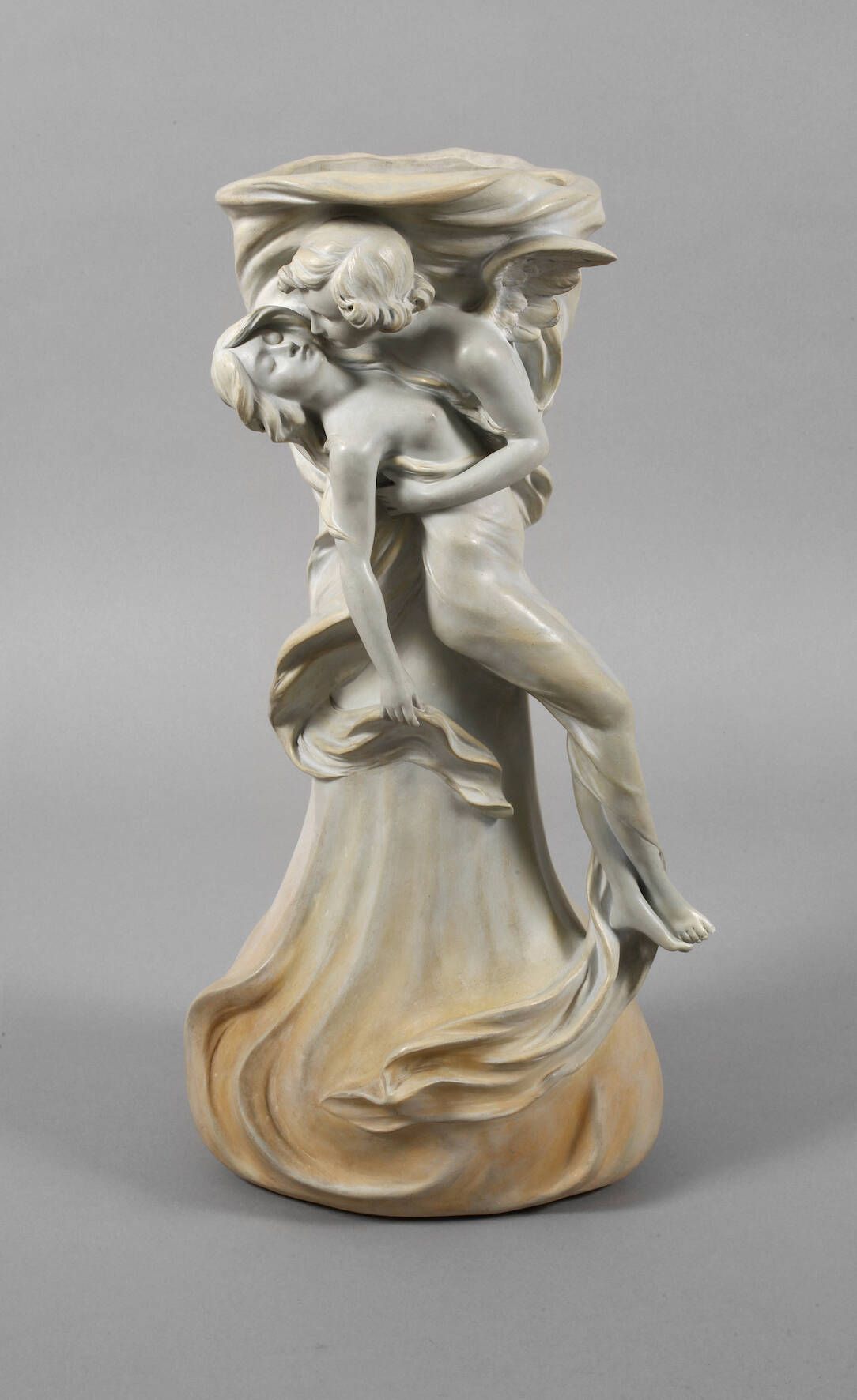 Große figürliche Vase