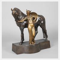 Goldscheider Wien "Amazone mit Schild"111