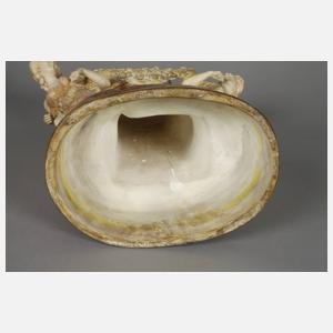 Goldscheider Wien figürliche Salonlampe