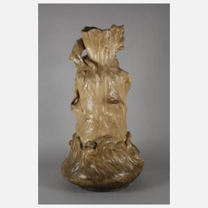 Goldscheider Wien monumentale Vase