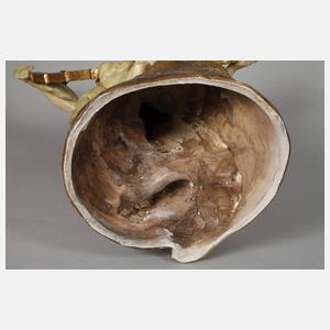 Goldscheider Wien große "Spiegelträgerin"