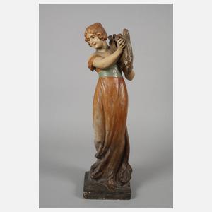 Figürlicher Salonspiegel