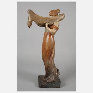 Figürlicher Salonspiegel