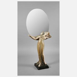 Figürlicher Salonspiegel