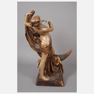 König & Lengsfeld figürlicher Salonspiegel