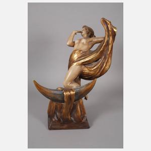 König & Lengsfeld figürlicher Salonspiegel