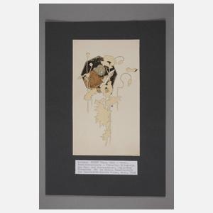 Koloman Moser, Allegorie der Mal- und Zeichenkunst