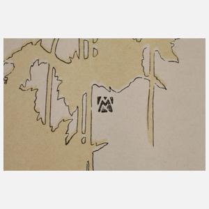 Koloman Moser, Allegorie der Mal- und Zeichenkunst