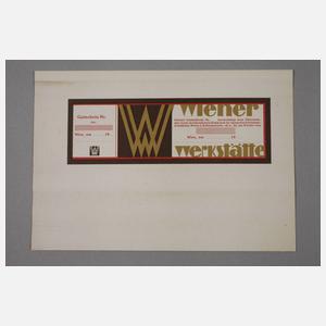 Gutschein Wiener Werkstätte
